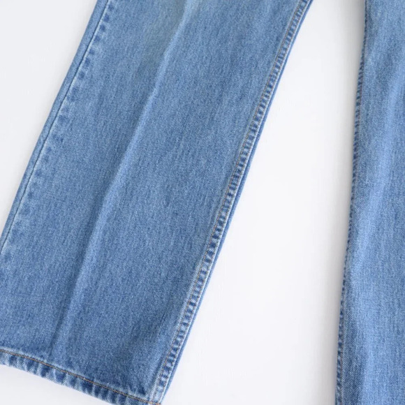 Vintage Levi's 516 Slim Fit Straight Leg made in Canada Blue Denim Jeans Sz36x30 - Picture 11 of 12